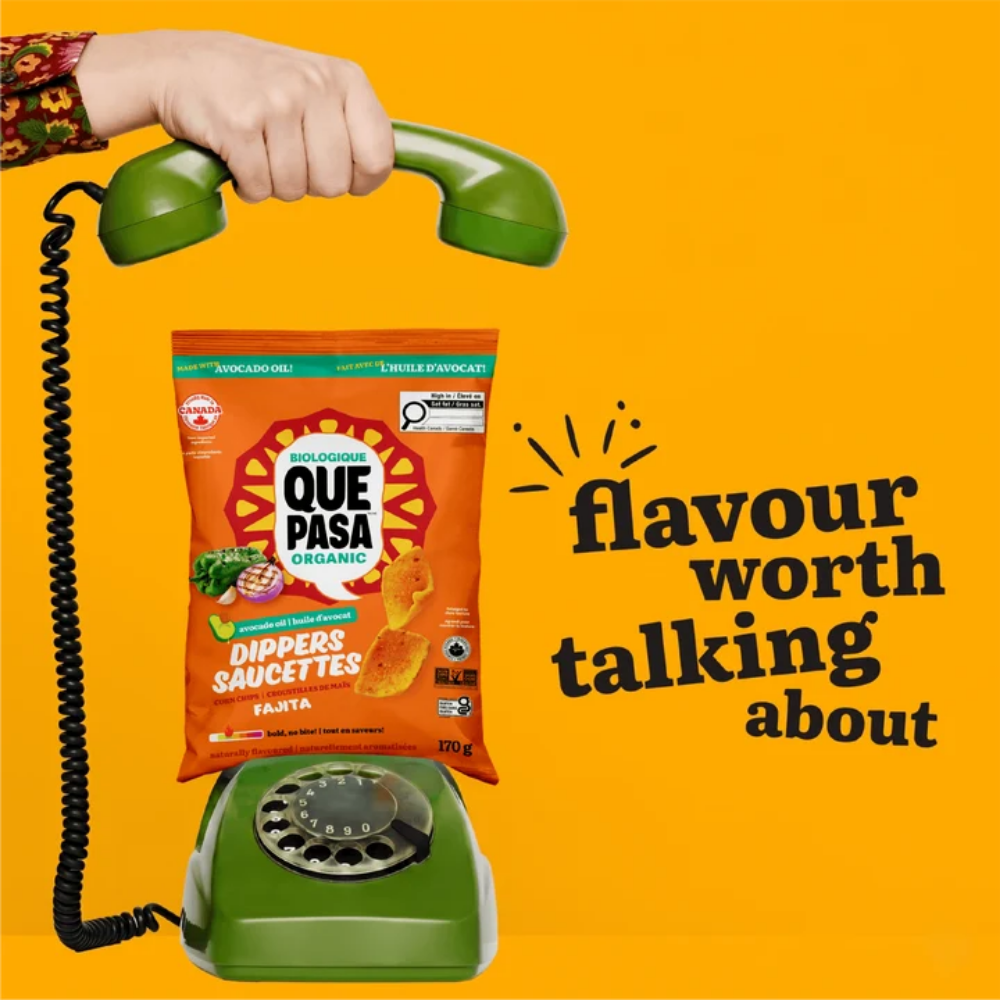 Que Pasa Fajita Dippers Corn Chips - 170g