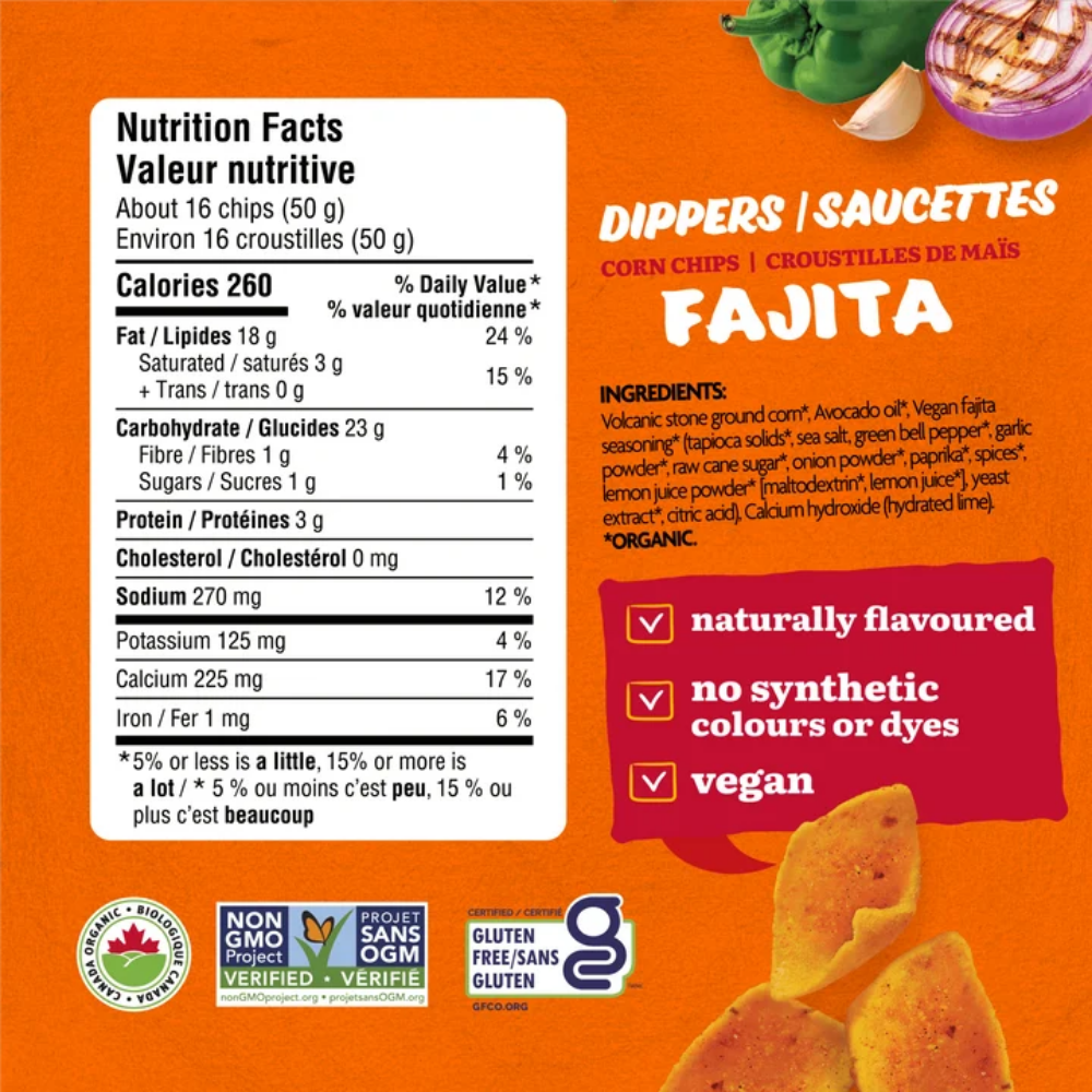 Que Pasa Fajita Dippers Corn Chips - 170g