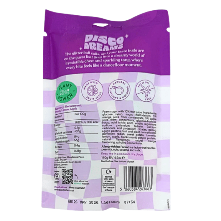 Candy Kittens Disco Dreams Gummies - 140g
