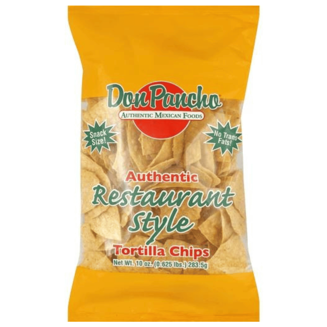 Don Pancho Restaurant Style Corn Tortilla Chips 283.5g Vegan Supply