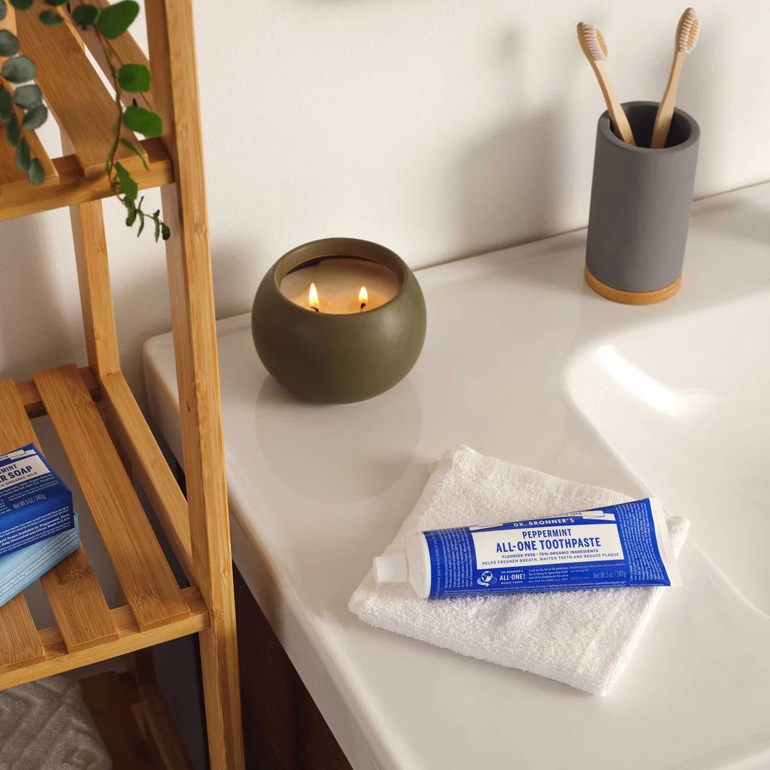 Dr. Bronner's Peppermint All-One Toothpaste - 140g