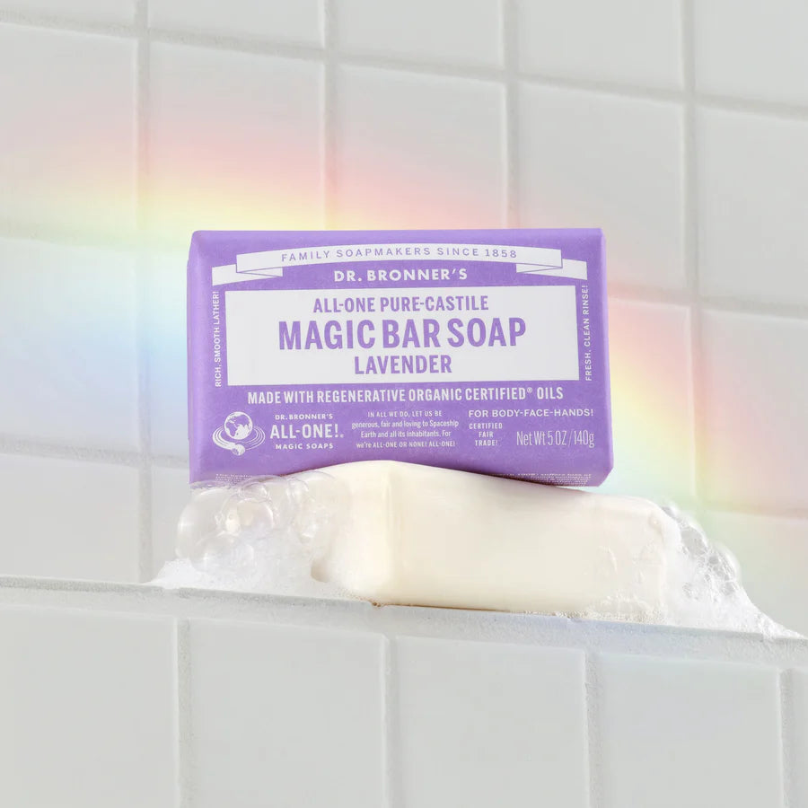 Savon de Castille Pur Lavande de Dr. Bronner's - 140g