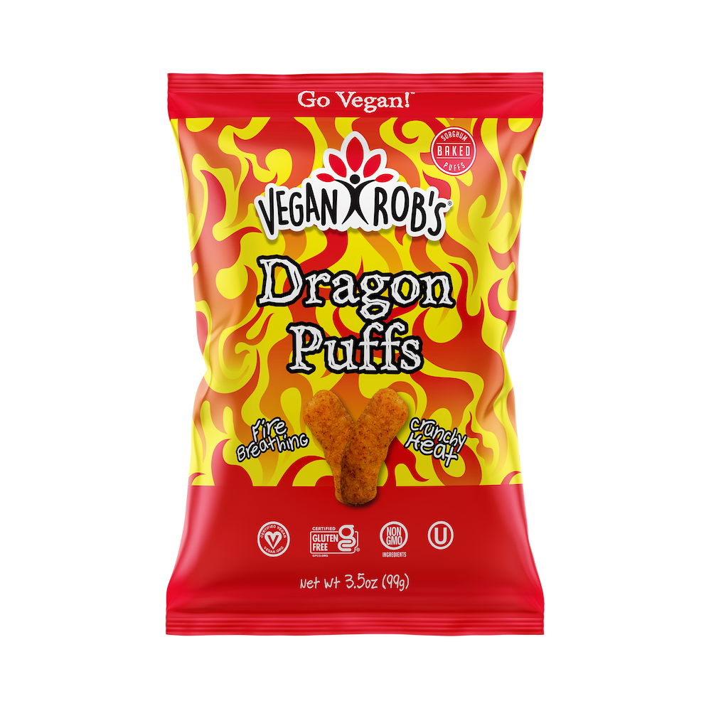 Vegan Rob's Probiotic Dragon Puffs - 99g