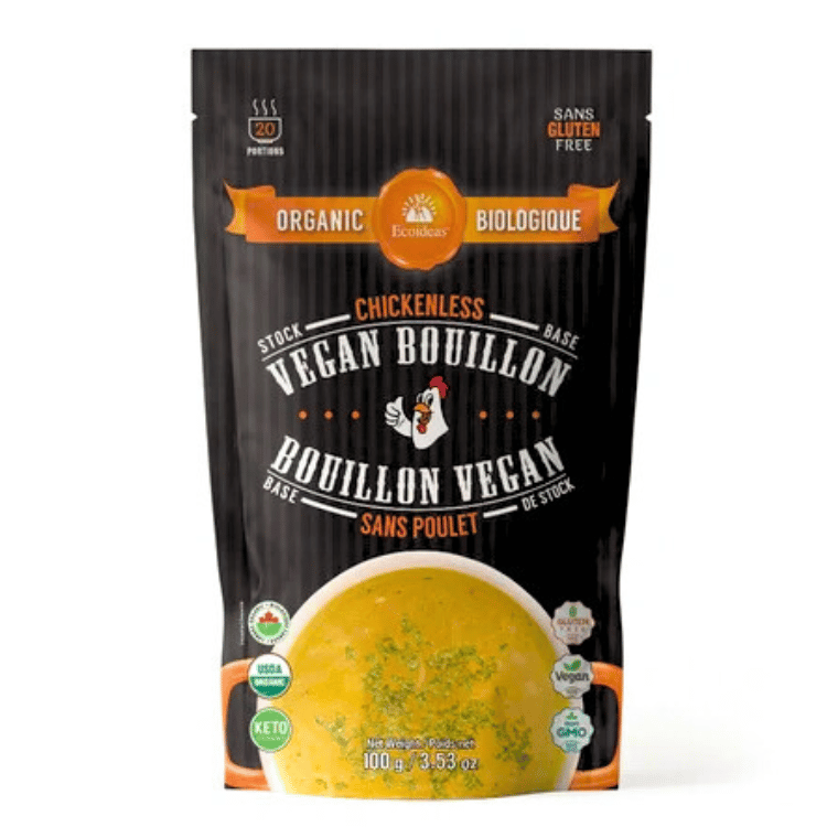 Ecoideas Bouillon Végétalien Sans Poulet Bio - 100g