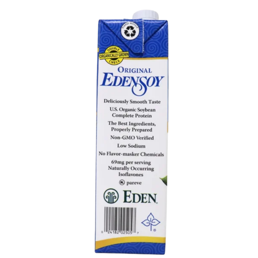Edensoy Original Organic Soy Milk- 946ml