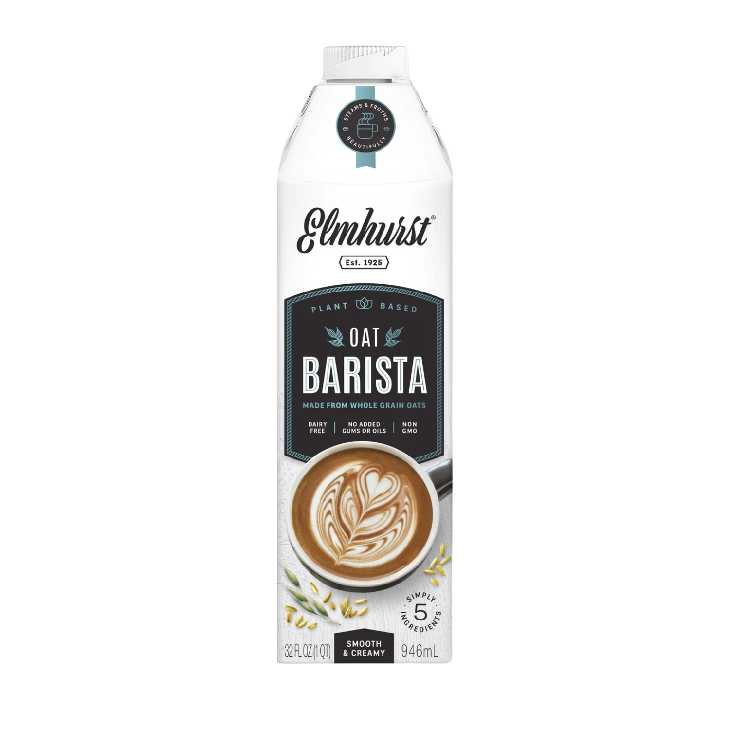 Lait d'Avoine Elmhurst Barista - 946ml