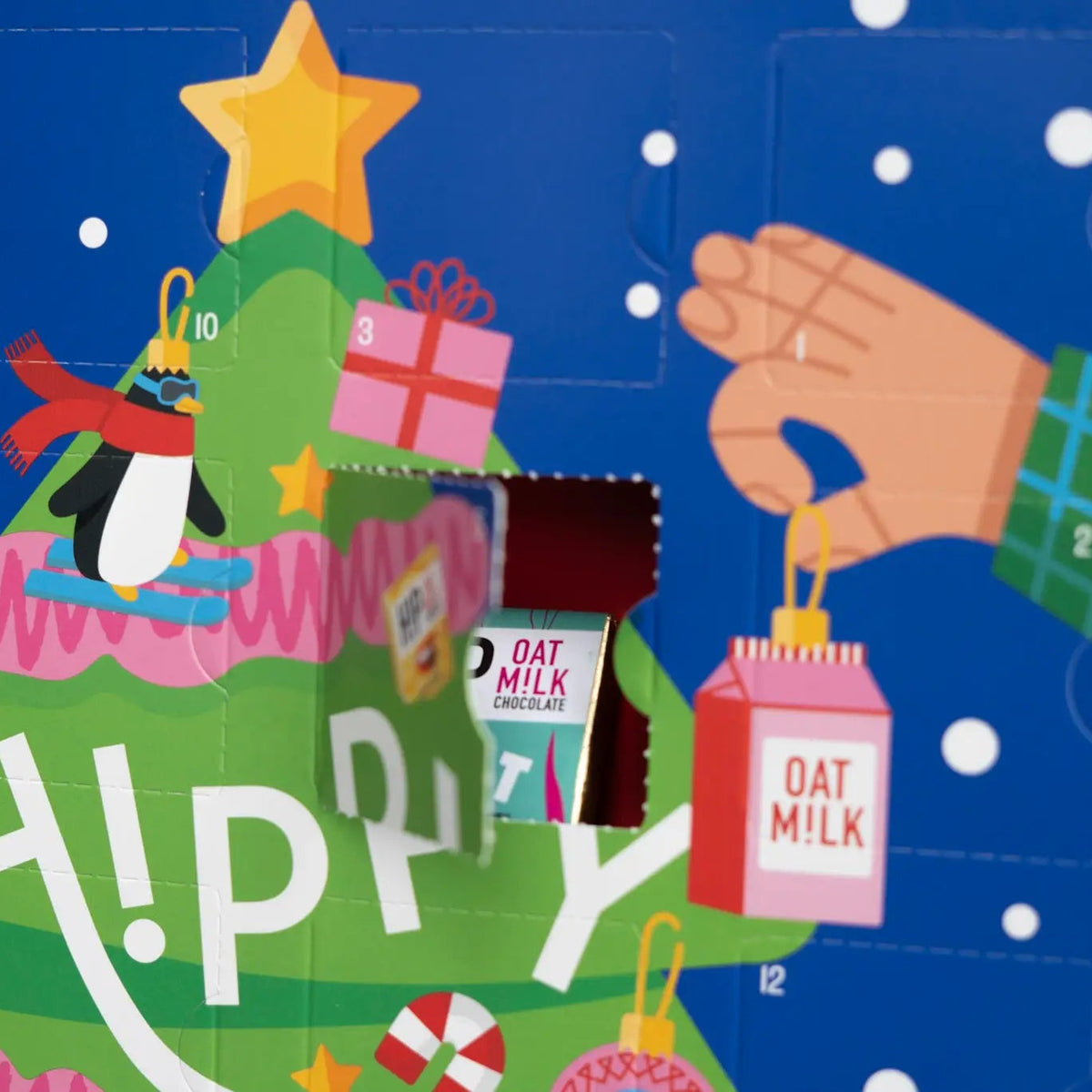 H!P Chocolate Advent Calendar - 120g