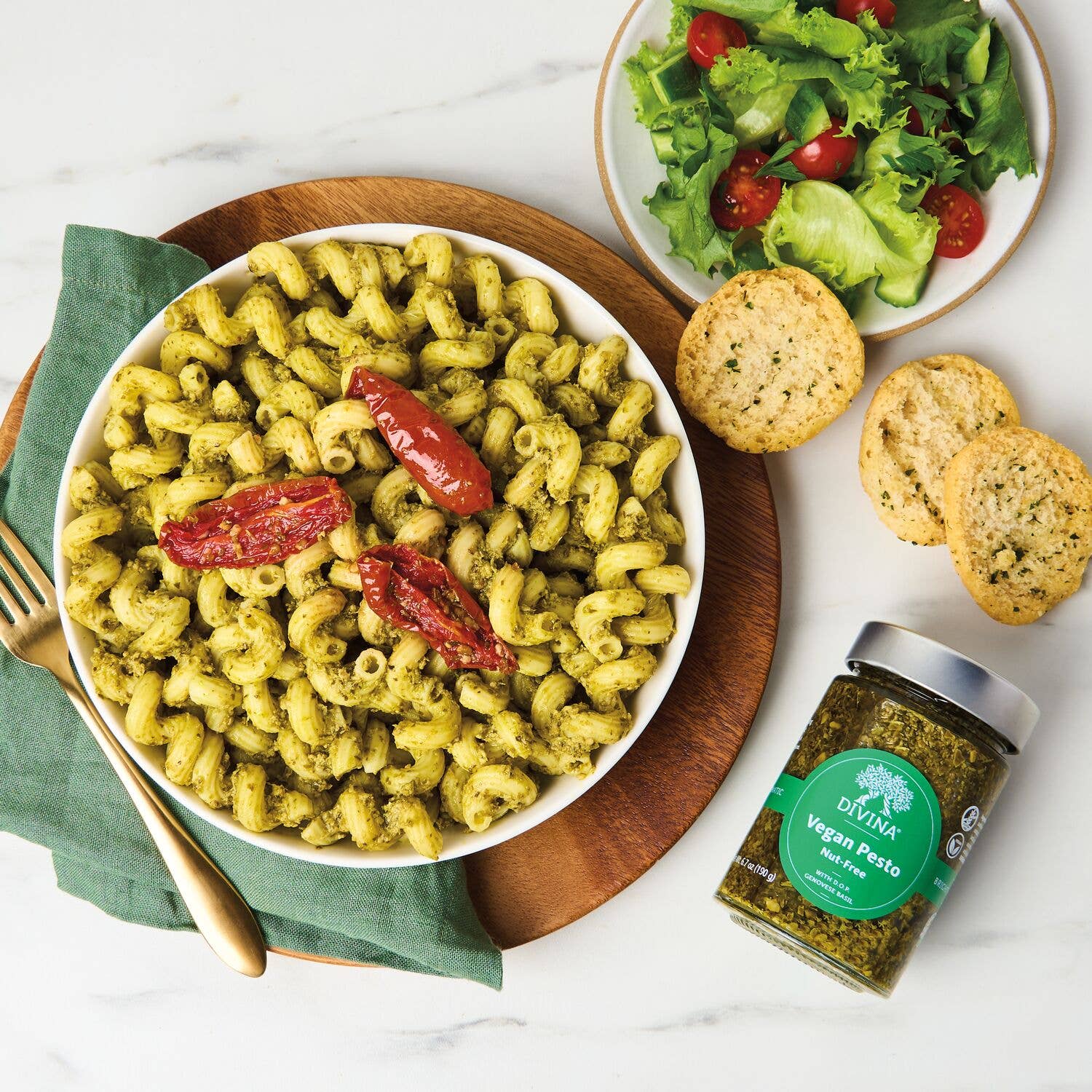 Divina Vegan Nut-Free Basil Pesto - 190g