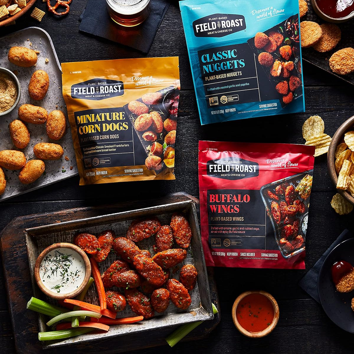 Mini Chiens de Maïs Field Roast - 283g