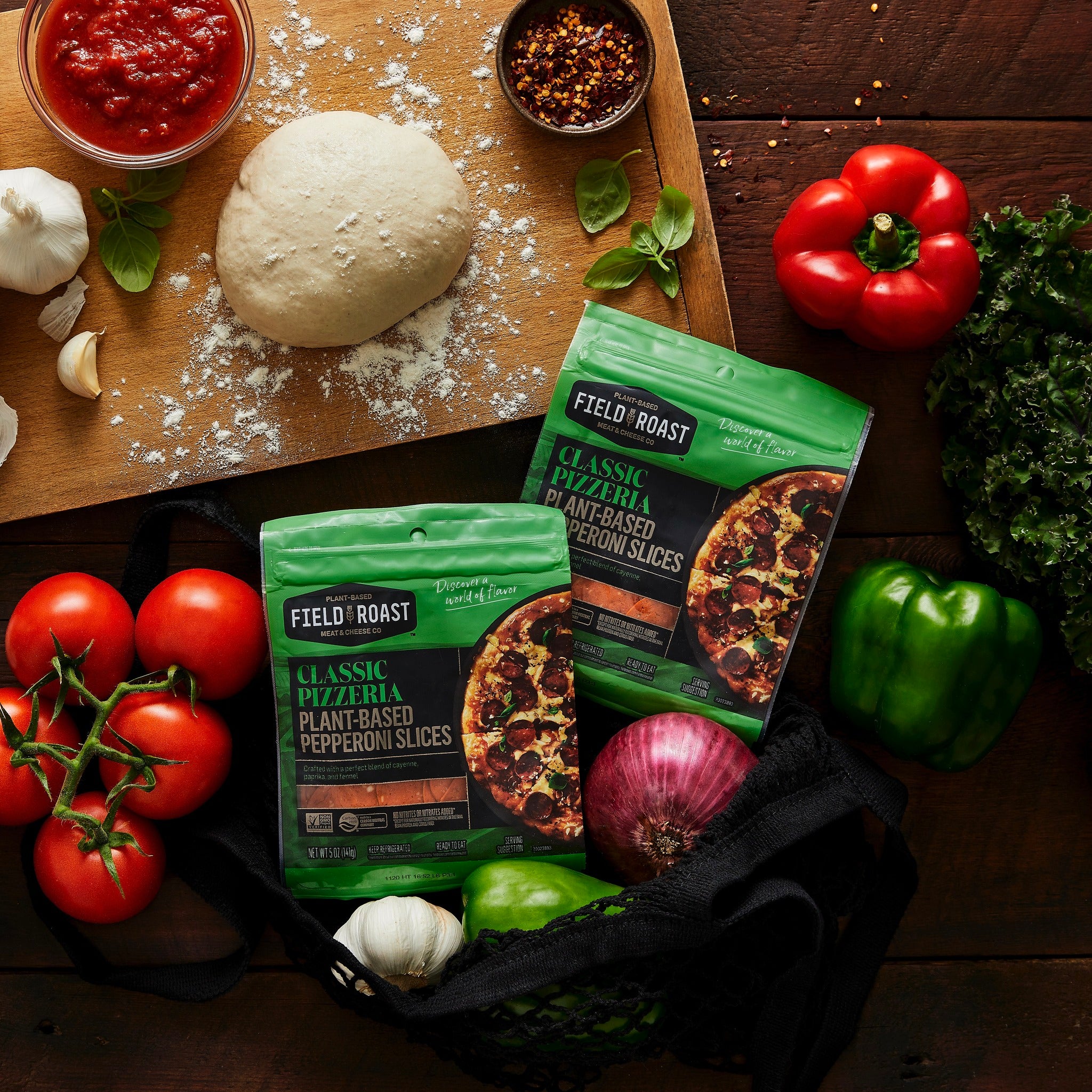 Field Roast Plant-Based Pepperoni Slices- 141g