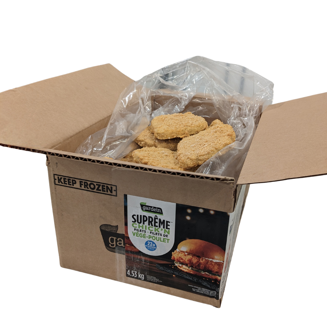 Gardein Supreme Chicken Filets - Full Case (1 x 4.53kg)