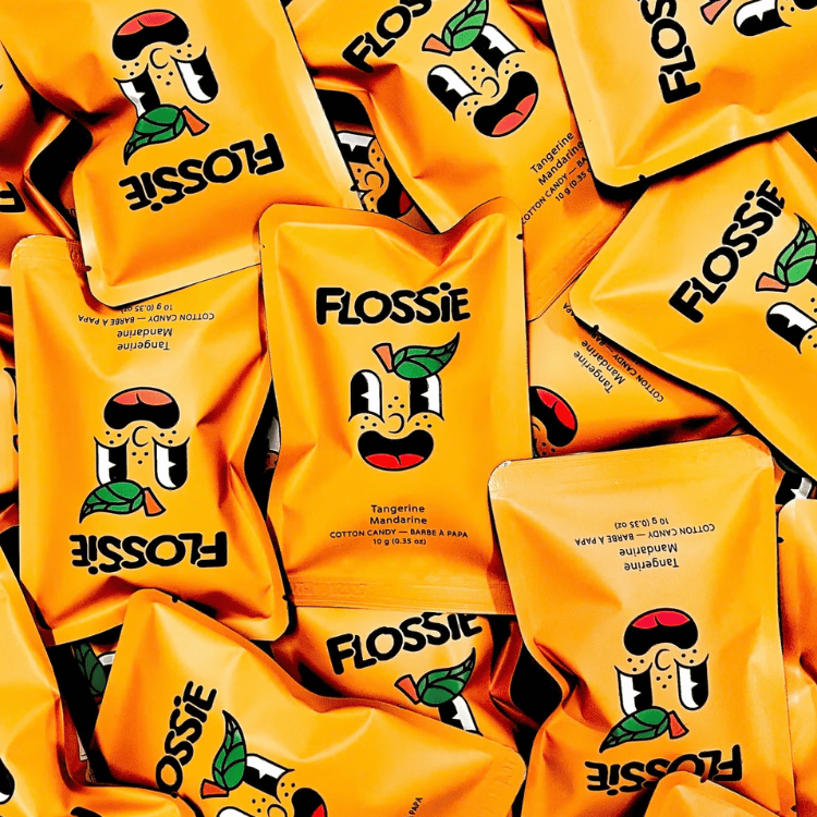 Flossie Tangerine Cotton Candy - 10g