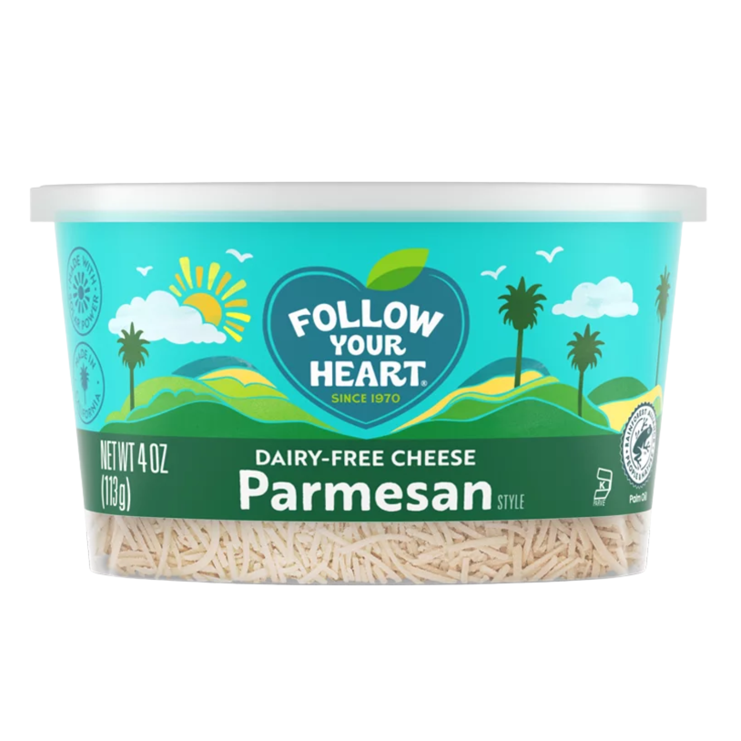 Follow Your Heart Shredded Parmesan Cheese - 113g