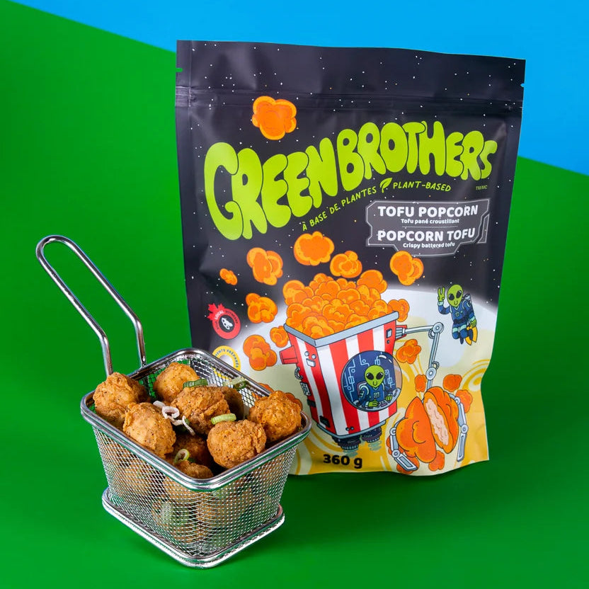 Green Brothers Popcorn Tofu - 360g