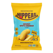 Soufflés de pois chiches au cheddar blanc Hippeas - 113g
