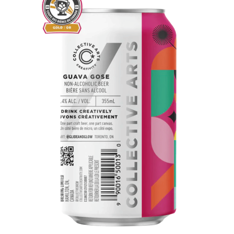 Collective Arts Non-Alcoholic Guava Gose - 355ml