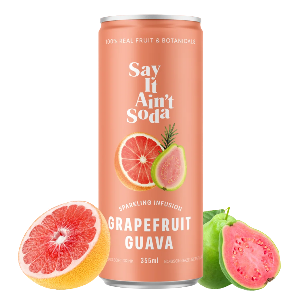 Say It Ain't Soda Grapefruit Guava - 355ml
