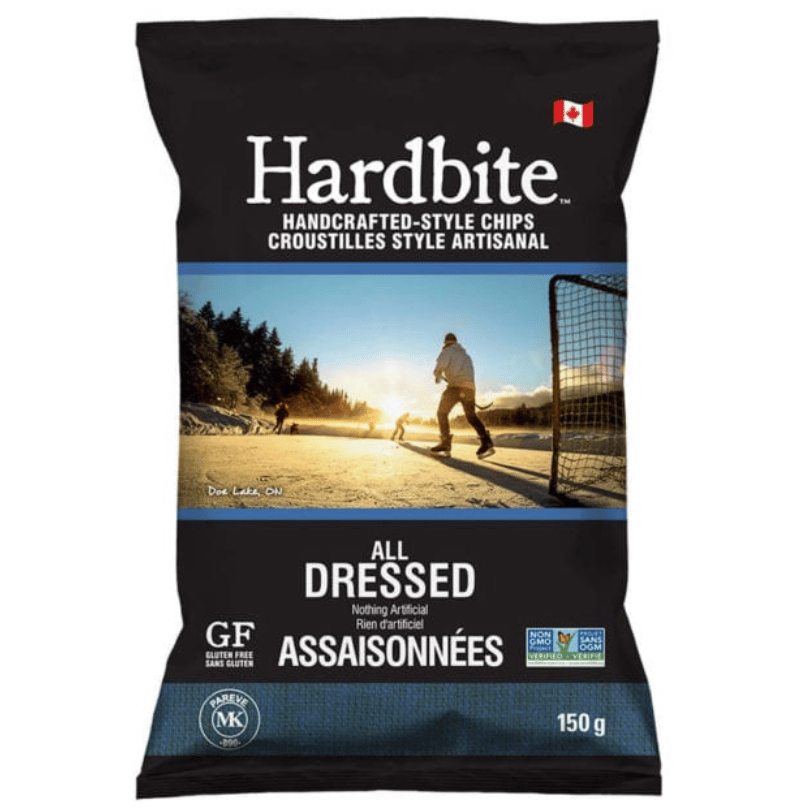 Hardbite All Dressed Potato Chips - 150g