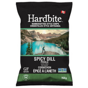 Hardbite Spicy Dill Pickle Potato Chips - 150g