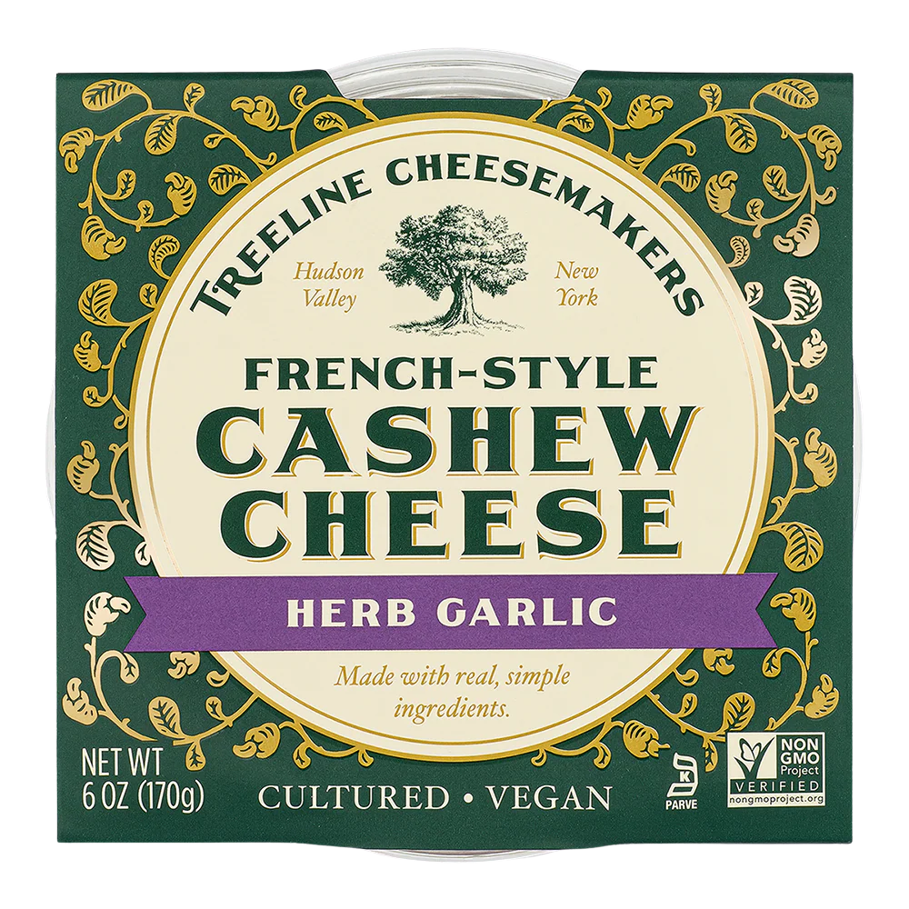 Treeline Herb Garlic Cashew Cheese - 170g