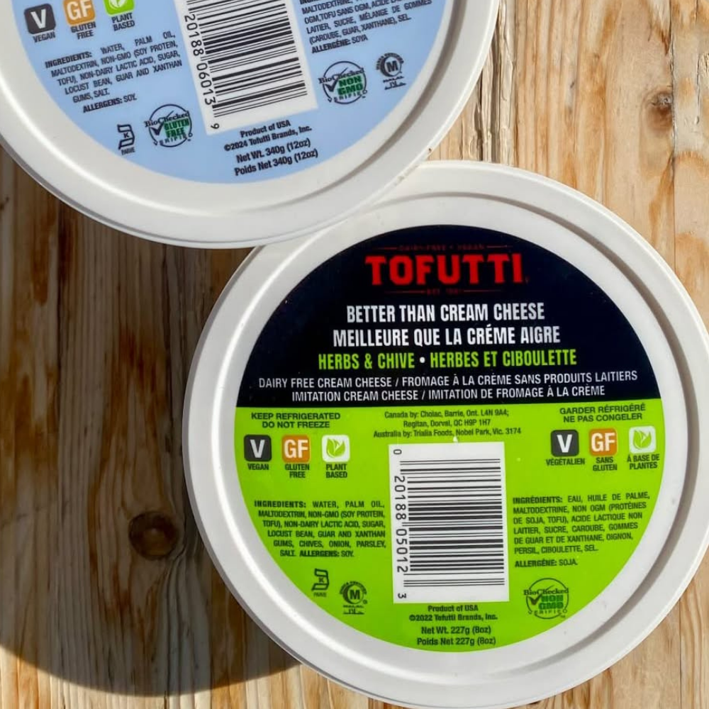Tofutti Herbs And Chives Better Than Cream Cheese - 227g