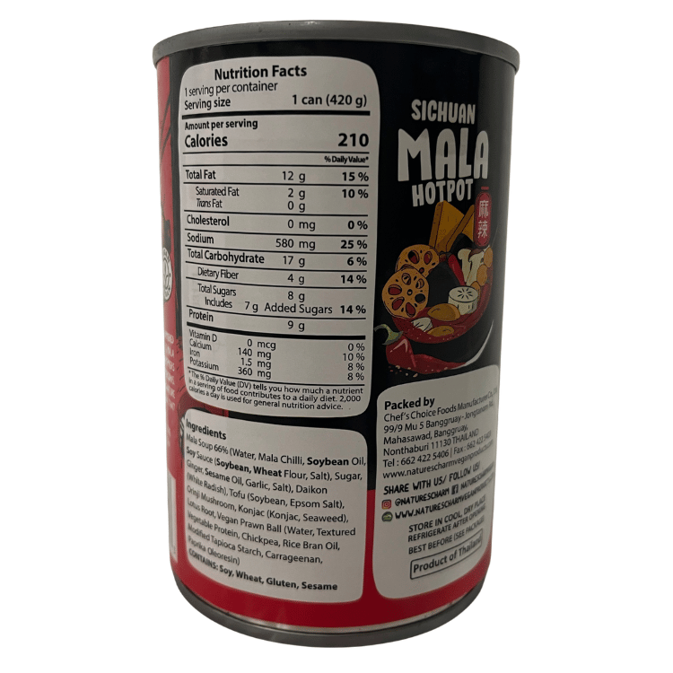 Nature's Charm Sichuan Mala Hot Pot Soup - 420g