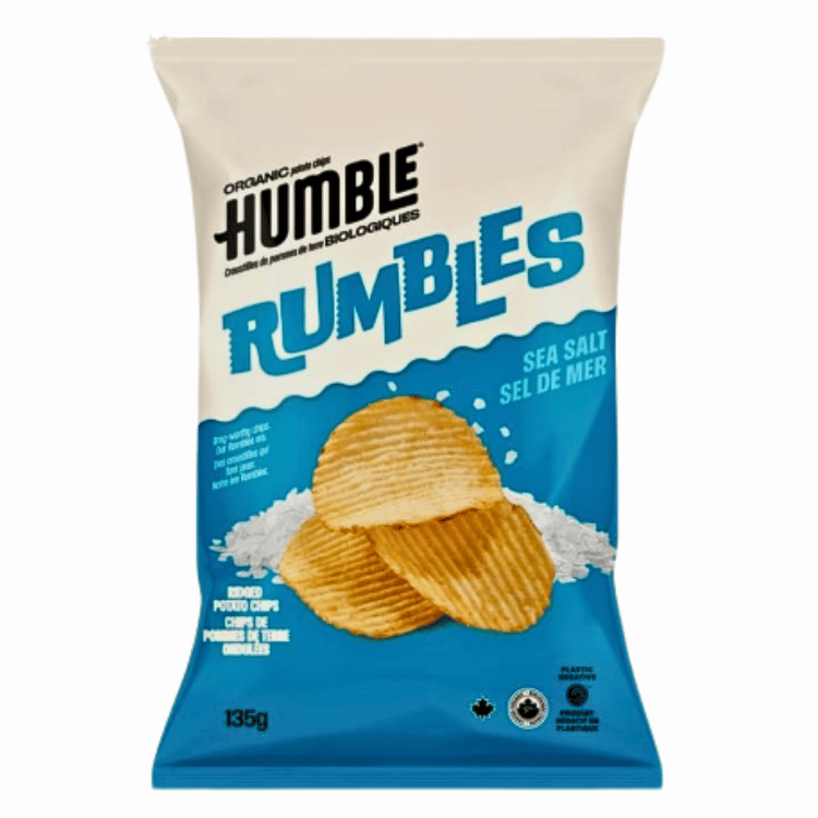Humble Rumbles Sea Salted Chips - 142g