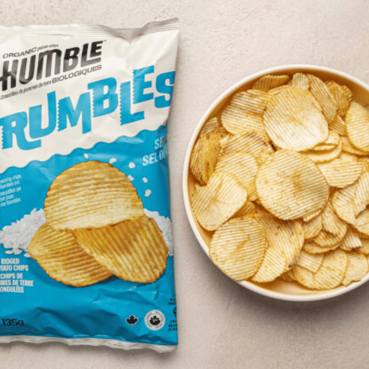 Humble Rumbles Sea Salted Chips - 142g