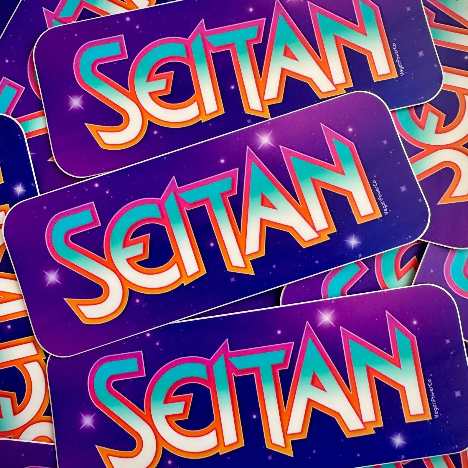 Vegan Power Co SEITAN Sticker