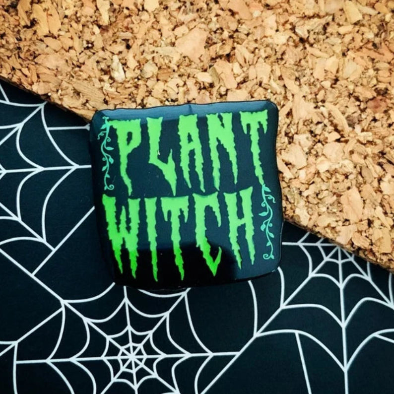 Vegan Power Co 'Creepy Vegan' Broche en émail