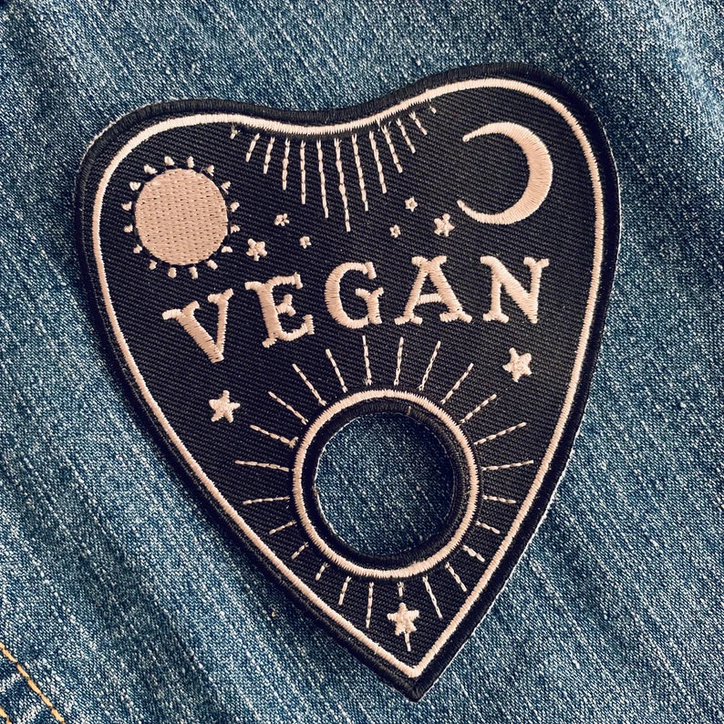 Vegan Power Co 'Vegan' Planchette Patch