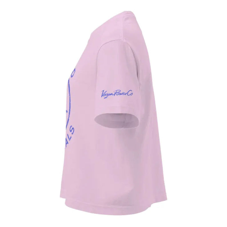 T-shirt court Vegan Power Co « Pour les animaux »