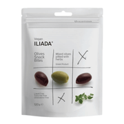 Iliada Mixed Olives with Herbs Snack Pack - 120g