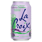 La Croix Blackberry Cucumber Sparkling Water - 355ml