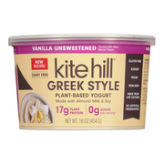 Kite Hill Unsweetened Vanilla Greek Yogurt - 454g