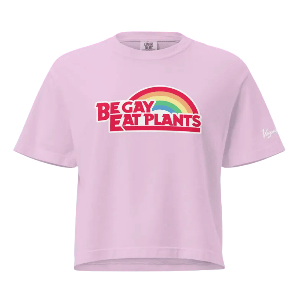 T-shirt court Vegan Power Co « Pour les animaux »