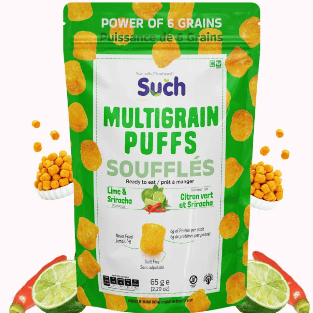 Such Foods Lime and Sriracha Puffs - 65g