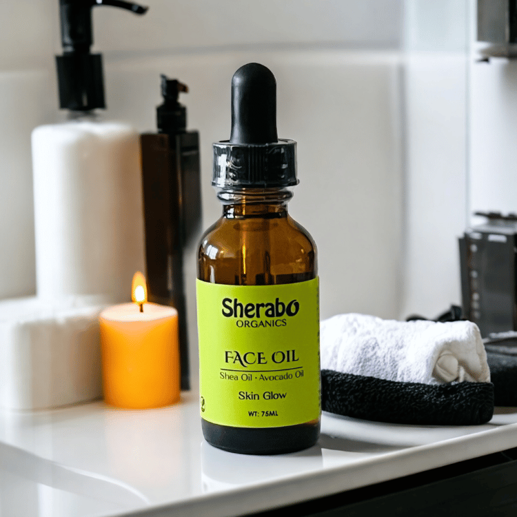 Sherabo Organics Lime Scented Face Oil - 75ml