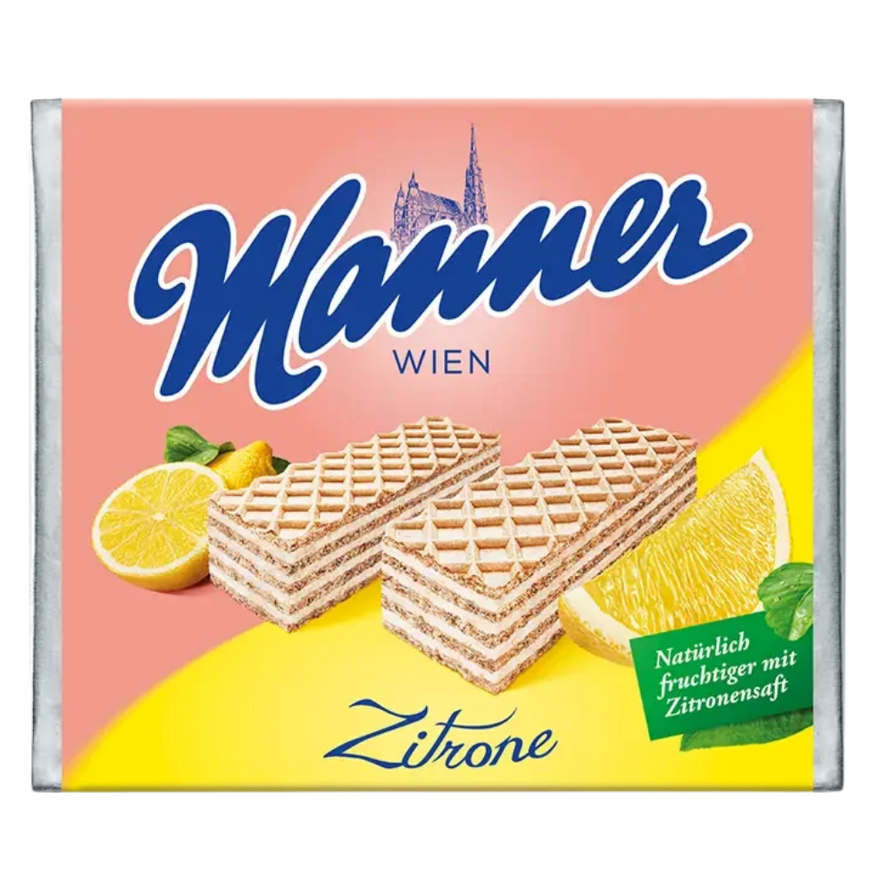 Manner Lemon Wafers- 75g