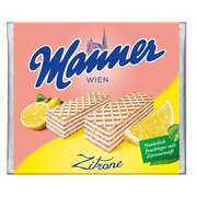 Manner Lemon Wafers- 75g
