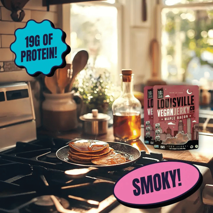 Louisville Vegan Jerky Co. Maple Bacon Flavour Jerky - 85g
