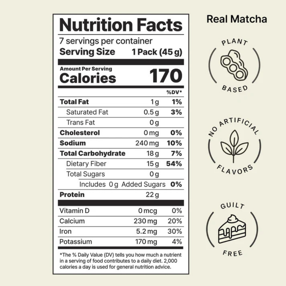 Veggiet Matcha Protein Shake - 45g