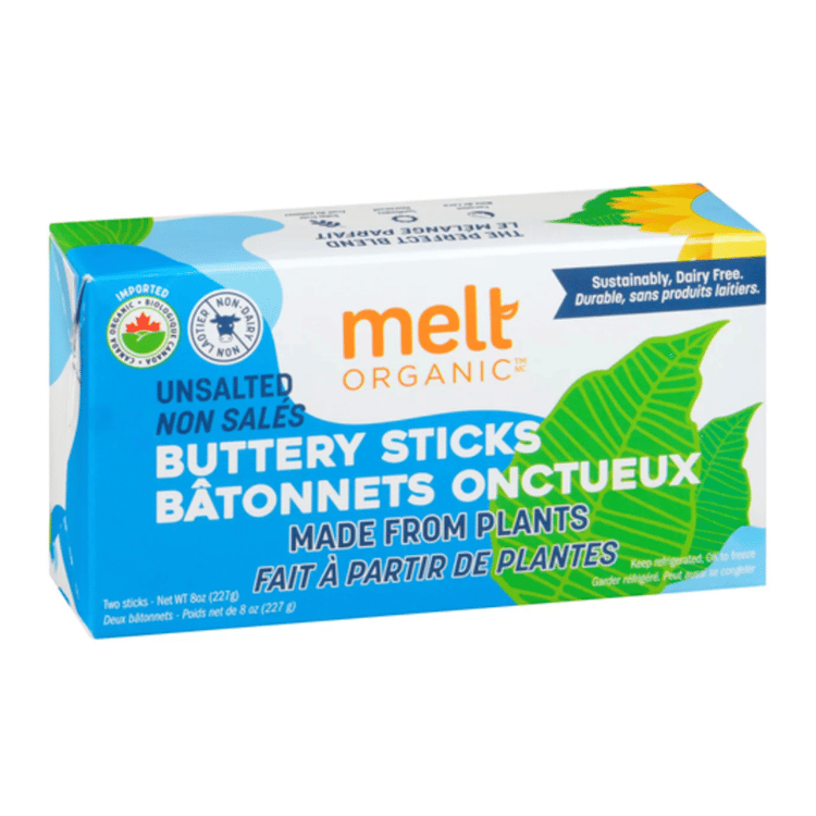 Melt Organic Unsalted Buttery Sticks - 227g