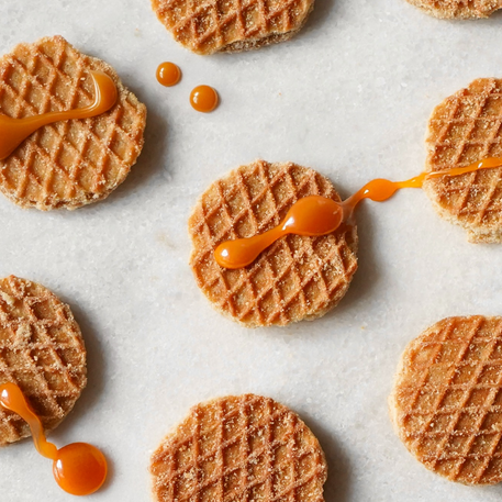 Stroop Club Vegan Traditional Mini Stroopwafels Cookies - 150g