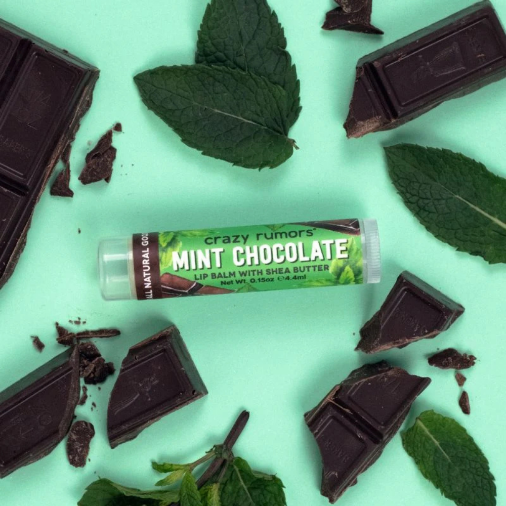 Crazy Rumors Mint Chocolate Lip Balm - 4.2g