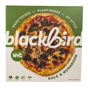 Blackbird Foods Kale and Mushroom Pizza - 397g