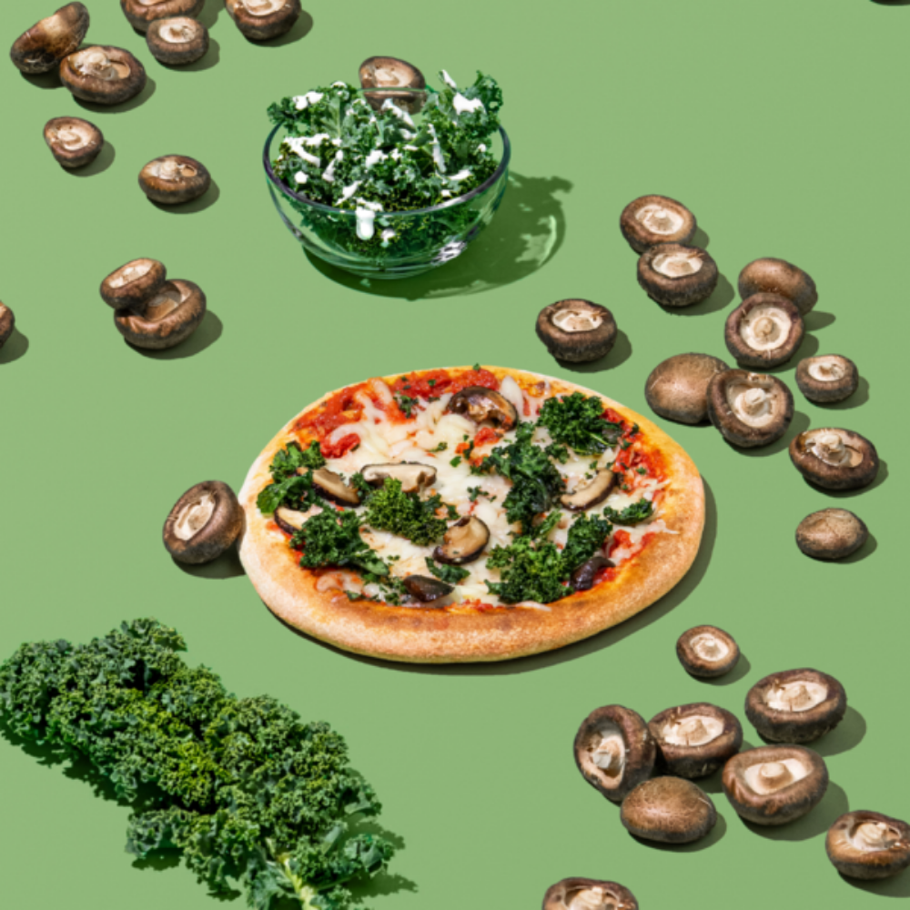 Blackbird Foods Kale and Mushroom Pizza - 397g