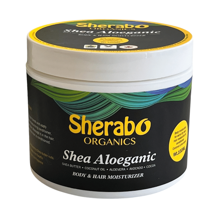 Sherabo Organics Shea Aloeganic Shea Butter - 100ml