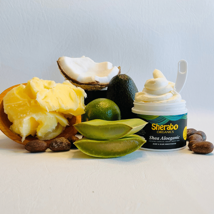 Sherabo Organics Shea Aloeganic Shea Butter - 100ml