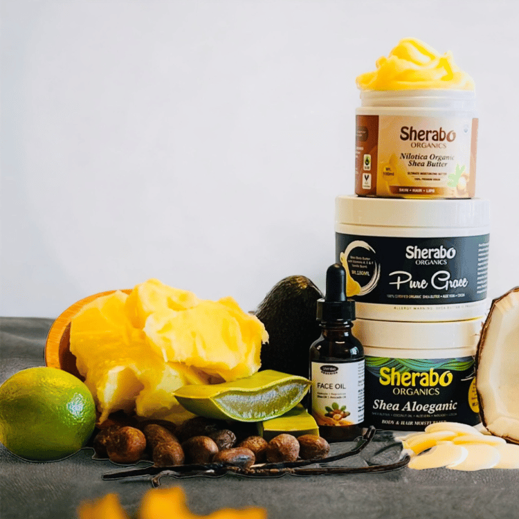 Sherabo Organics Shea Aloeganic Shea Butter - 100ml